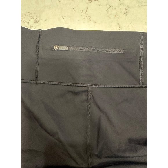 Lululemon Run to Reset Tight 25" Black Frozen Island Multi Size 4 - Picture 11 of 12